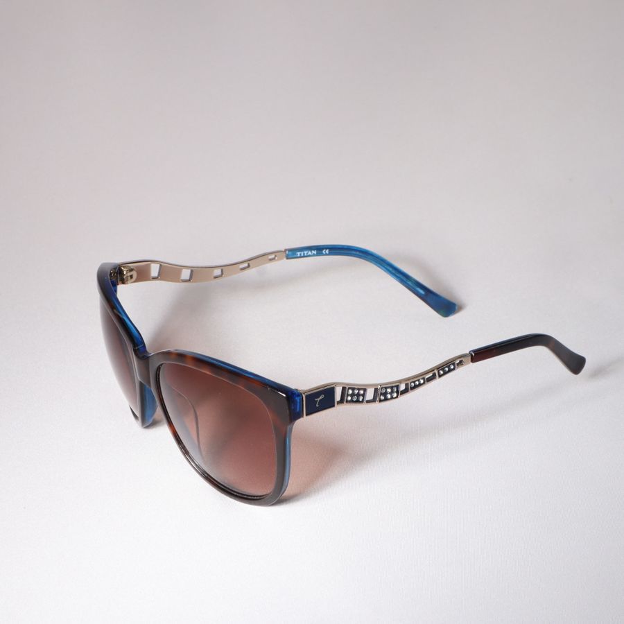 Blue Mirror Sport Shades
