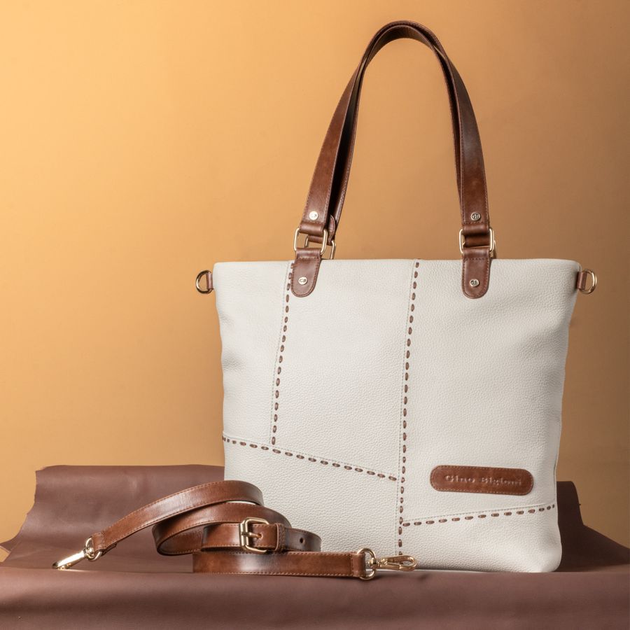 Canvas & Leather Tote