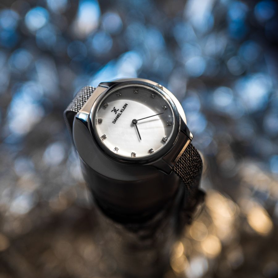 Silver Mesh Watch